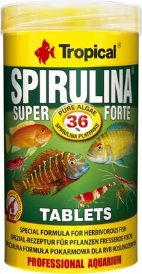 Produktbild von Super Spirulina Forte Tablets (250 ml)