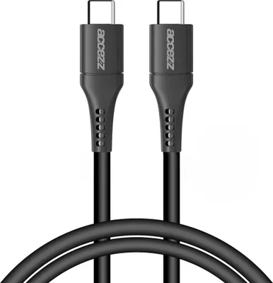 Productafbeelding van Accezz USB-C naar USB-C kabel - 1 meter - Zwart