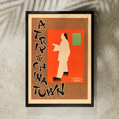 Produktbild von Poster -Chinatown-Reise - A1 (59,5 cm x 84 cm)