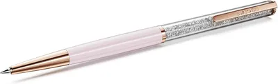 Obrázek produktu pro Pero Swarovski Crystalline Silk – Barva růžová – Povrchová úprava: růžová – Vrchní vrstva: růžové zlato