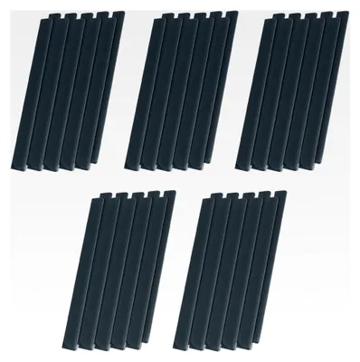 Produktbild von Befestigungsclips für PVC Sichtschutzstreifen (50 Stück, Schwarz)