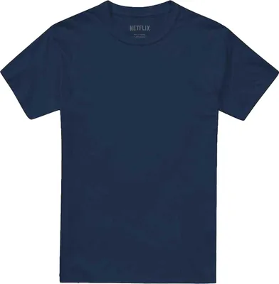 Produktbild von K-Pop Demon Hunters - T-Shirt für Herren/Damen Uni, Rückseitiger Aufdruck TV20367 (3XL) (Marine)