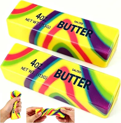 Productafbeelding van Speelgoed voor het knijpen van boter - Boterstokjes - Anti-stress-speelgoed - Sensorisch speelgoed voor kinderen