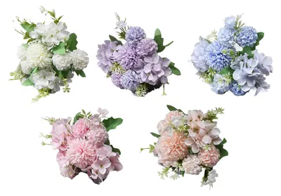 Produktbild von Künstlicher Rosenstrauß (1/5/6 Stück) mit 7 Zweigen, aus Seide, mit grünen Blättern, für Zuhause, Hochzeiten, Partys, Tischdekoration im Innen- und Außenbereich.