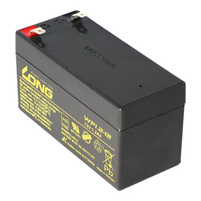Zdjęcie produktu dla Kung Long WP1.2-12, 12Volt, 1.2Ah VDS G104002, Faston 4,8mm