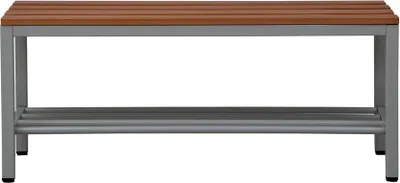 Produktbild von Gürkan Schuhbank 107184 grau, buche Holz 100,0 cm