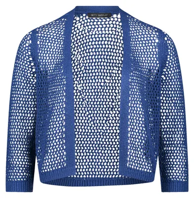 Produktbild von Betty Barclay Strickjacke Kurz 3/4 Arm Electric Blue 38