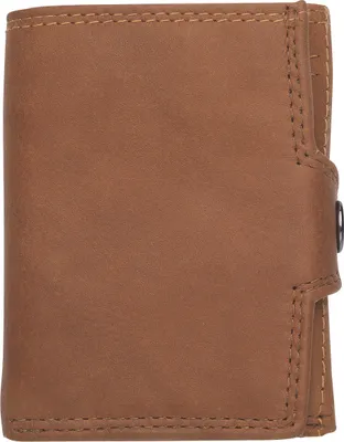 Produktbild von Josephine Osthoff Mini Geldbörse mit Münzfach, RFID Credit Card Holder Damen und Herren slim wallet 100% Echtleder