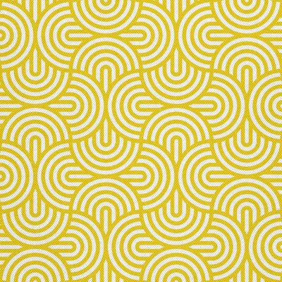 Immagine prodotto di OUTDOOR DEKOSTOFFE OXFORD - Motivo geometrico giallo
