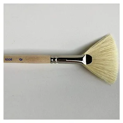 Produktbild von Fächerpinsel Größe 6 für Glasuren