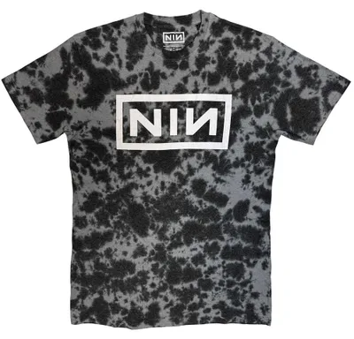 Produktbild von Nine Inch Nails - T-Shirt für Herren/Damen Uni, Gewaschen RO17778 (L) (Schwarz)