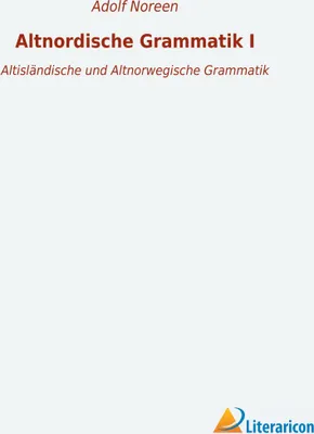 Produktbild von Altnordische Grammatik I