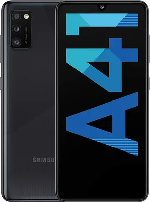 Produktbild von SAMSUNG SM-A415FZKDEUB SAMSUNG Galaxy A41 Dual-SIM-Smartphone schwarz 64 GB