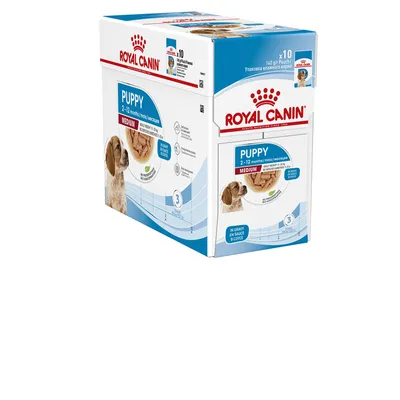 Produktbild von Royal Canin Medium Puppy, Welpe, jede Rasse, Mittelgroß (11-25 kg), Fleisch, 140 g