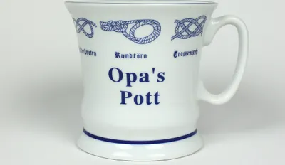 Produktbild von Opa´s Pott mit Seemannsknoten hoch