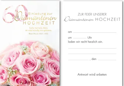 Produktbild von Einladung - 5 Einladungskarten im Format 10,5 x 15 cm mit 5