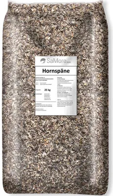 Produktbild von 25 kg Hornspäne Naturdünger für Obst und Gemüse