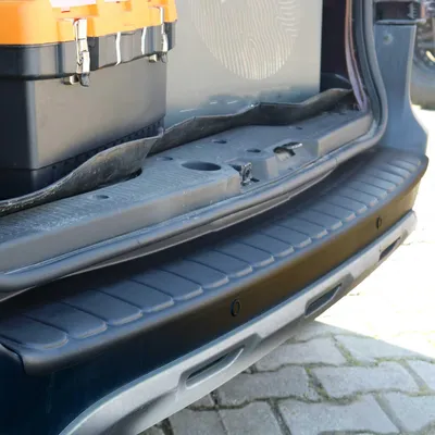 Zdjęcie produktu dla Zderzak ochronny do Dacia Dokker 2012-2024 ABS czarny 1szt
