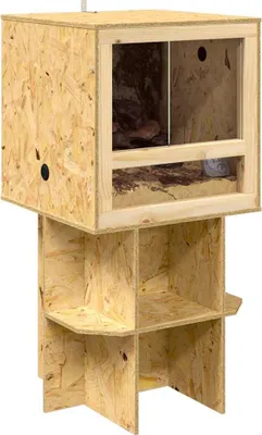 Produktbild von Stabli Terrarium Braun 50 x 50 x 100cm OSB - DE780972 - Terrarien
