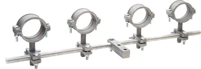 Produktbild von PremiumX Multifeedhalter 4-Fach 40mm Durchmesser Aluminium höhenverstellbar