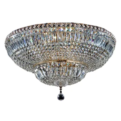 Immagine prodotto di Plafoniera Contemporanea Basfor Metallo Oro 16 Luci