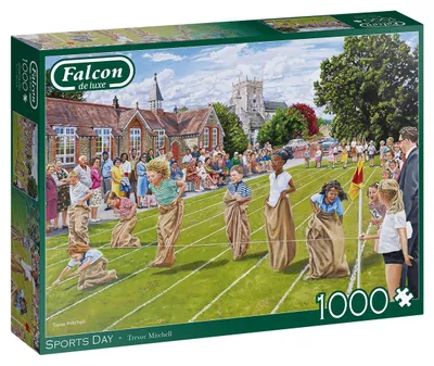 Produktbild von Falcon de luxe Sports Day - 1000 Teile, 1000 Stück(e), Menschen, 12 Jahr(e)