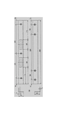 Produktbild von Schnegel Sicherheitswinkelschließblech L.300mm B.25mm S.2mm VA ma geb - 005/3125