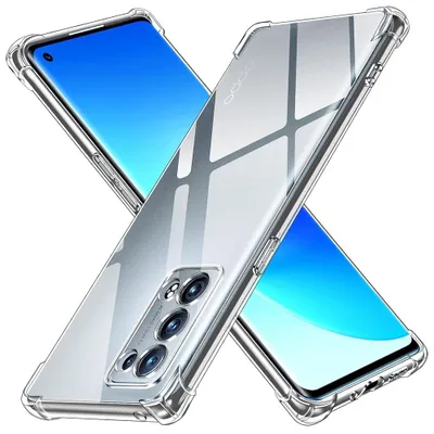 Produktbild von Techsuit Shockproof Back Cover Hülle für Oppo Reno6 Pro - Transparent