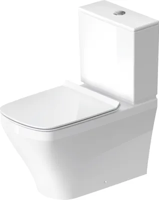 Immagine prodotto di Duravit, WC au sol DuraStyle Kombi 72 cm, à fond creux position, pour réservoir à poser, sortie Vario, 21560900001, 21560900001