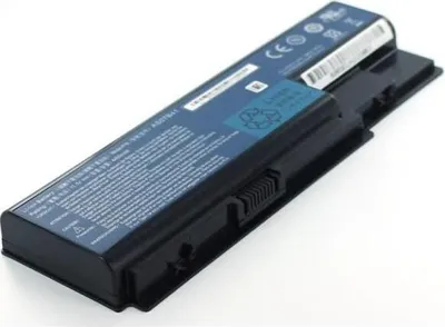 Produktbild von Akku für Acer AS07B52 Li-Ion 10,8 Volt 4400 mAh schwarz.