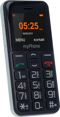 Produktbild von Myphone Halo Easy Mobiltelefon Schwarz One Size / EU Plug 220V Schwarz One Size