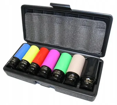 Image de Starline Jeu de 7 douilles choc pour jantes alu 1/2 pouce