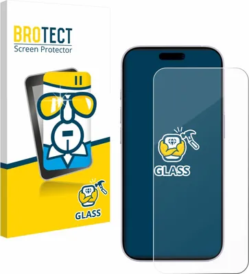 Produktbild von BROTECT Schutzglas für Apple iPhone 17 Displayschutz 9H Glas klar transparent