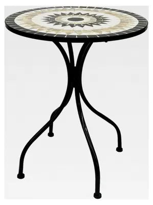Produktbild von Mediterraner Mosaiktisch für Garten und Balkon 60 x 70 cm