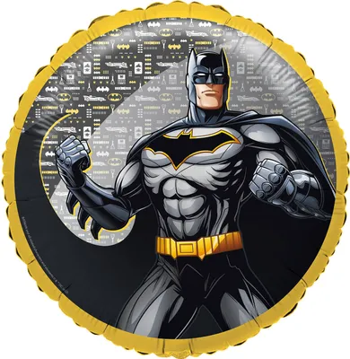 Immagine prodotto di Palloncino Batman rotondo in foil 43 cm