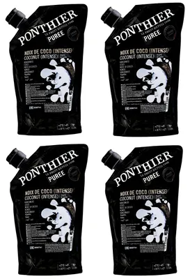 Produktbild von Ponthier KOKOSNUSS PÜREE Nüsse-Püree 4x 1KG