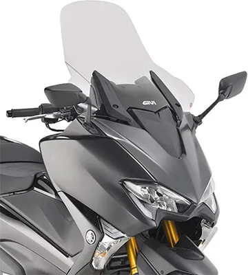 Obrázok produktu pre Priehľadný, vymeniteľný štítok GIVI, rozmery 59,5 x 61 cm, určený pre motocykle YAMAHA T-MAX 530/560