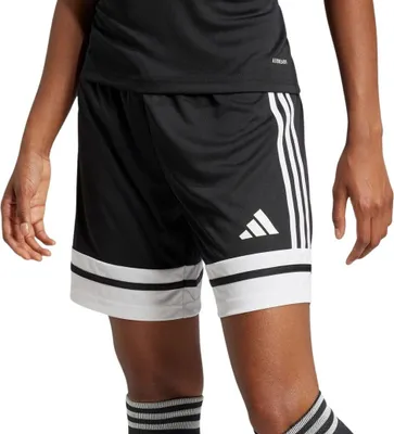 Produktbild von Adidas Damen Shorts Squadra 25 schwarz AEROREADY Primegreen schweißableitend