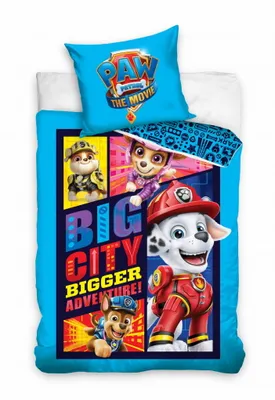 Produktbild von bettbezug Paw Patrol 140 x 200/70 x 90 cm blau