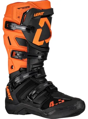 Image de Bottes de motocross Leatt 4.5, noir/orange, 11 (45.5)