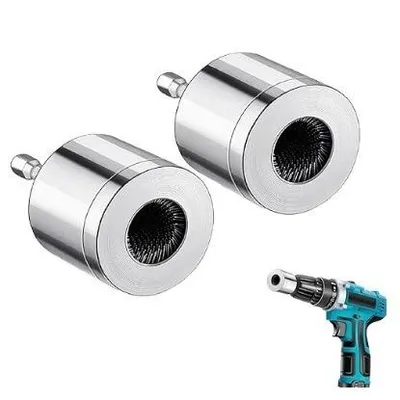 Produktbild von 2 Stück Kupferrohr Reiniger Akkuschrauber, Innendurchmesser 15 mm und 22 mm, Einfache Installation, Kupferrohr Reiniger