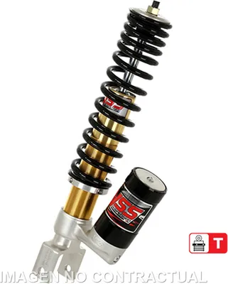 Produktbild von Federbein K302-Serie Mono hinten passend für Piaggio Vespa PX 80/E, 125/E, 150/E, 200/E OK302-340T-01AL-388