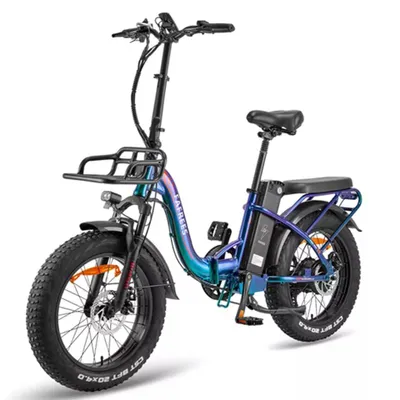 Obrázek produktu pro 20*4,0 palce hliníkové slitiny E-Bike skládací kola s baterií Samsung 48V 30Ah až 180km 250W motor Pedelec Citybike elektrické kolo vodotěsné modré