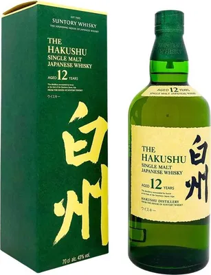 Produktbild von Hakushu 12 Jahre Japanese Whisky | 43 % vol | 0,7 l