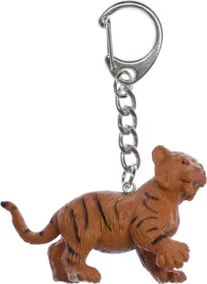 Produktbild von Tigerbaby Schlüsselanhänger Miniblings Anhänger Schlüsselring Safari Tiger