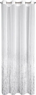 Produktbild von Vorhang Olivia 140x250 cm Weiß Silber Ösen EUROFIRANY