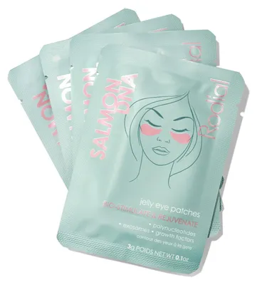 Produktbild von Rodial, Lachs-Gel-Augenpads, aufhellend, Augenmaske fü r die Augenpartie, 4 Stü ck