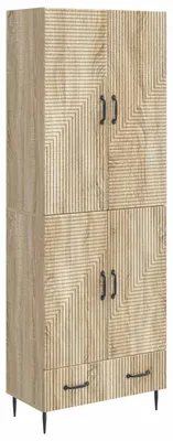 Obrázok produktu pre Sada skríň 2 pcs 66 x 34,5 x 95 cm Kompozitné drevo
