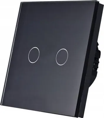 Image de Interrupteur Tactile 2K Double Verre Led