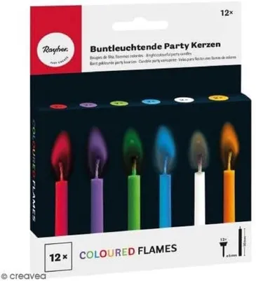 Immagine prodotto di Candeline colorate per feste, ø 5 mm
